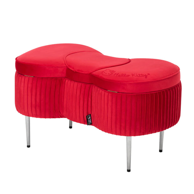Hello Kitty Bow Storage Bench