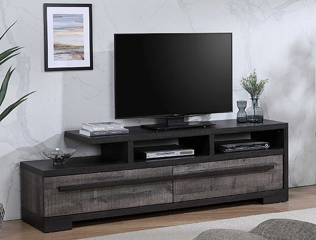 B8160-9 REMINGTON GREY/EBONYTV STAND
