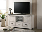 B8180-7 MUEBLE TV LIGHTON BLANCO