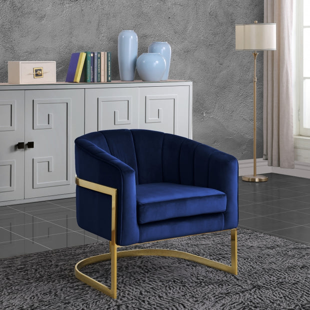 Carter Velvet Accent Chair