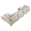 8555 4-PIECE MODULAR SECTIONAL WITH REVERSIBLE CHAISE