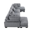8555 4-PIECE MODULAR SECTIONAL WITH REVERSIBLE CHAISE