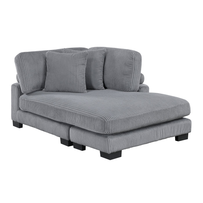8555 4-PIECE MODULAR SECTIONAL WITH REVERSIBLE CHAISE