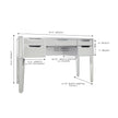 SlayStation Aria Premium Mirrored Vanity table