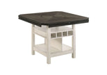 2849CG CONNER CHALK GREY COUNTER HEIGHT SET