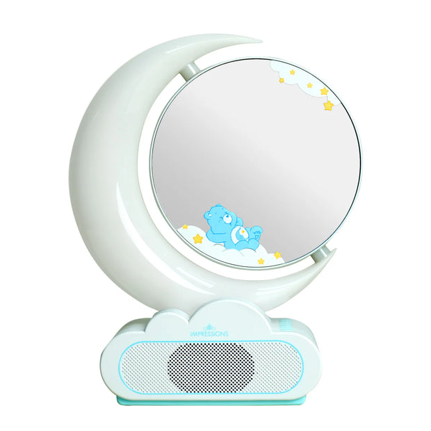 Care Bears Bedtime RGB Moon Lamp Makeup Mirror With Bluetooth Speaker