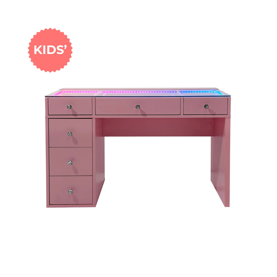 Kids' SlayStation Charlotte Vanity Table w/ RGB Light