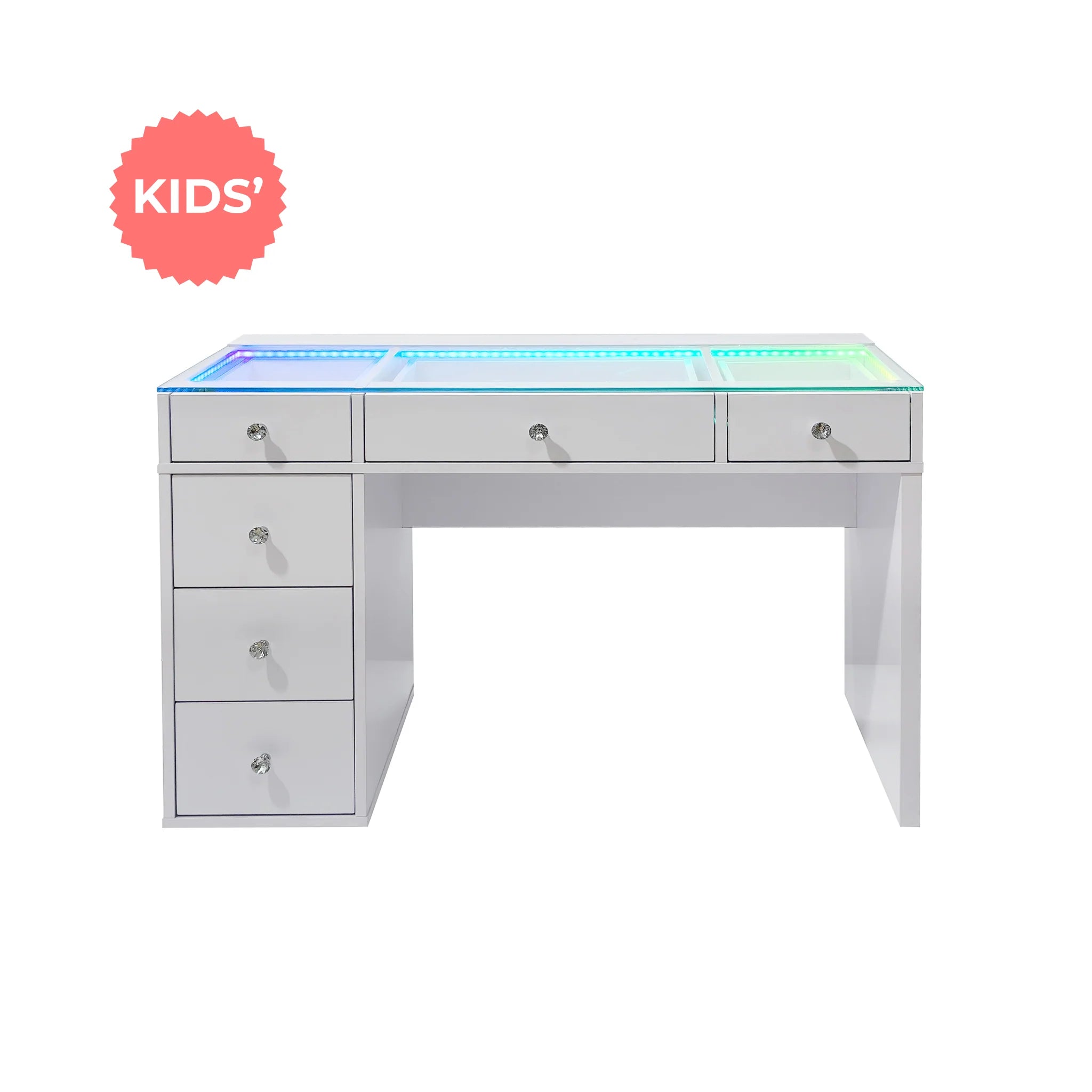 Kids' SlayStation Charlotte Vanity Table w/ RGB Light