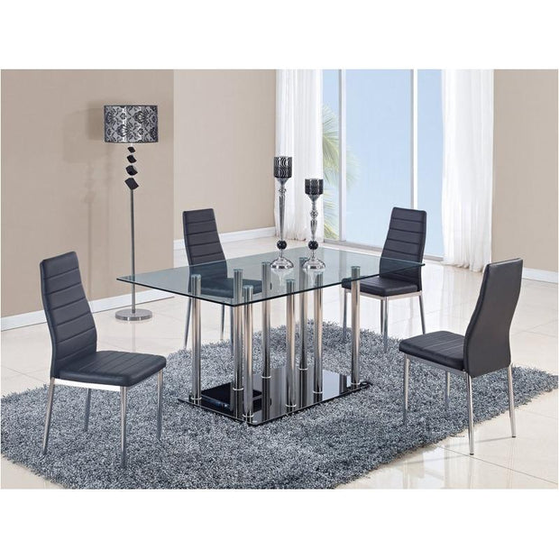D368DTBLK Dining Room Set