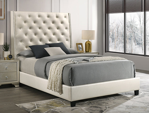 5265 ALL CHANTILLY PEARL CHAMPAGNE BED