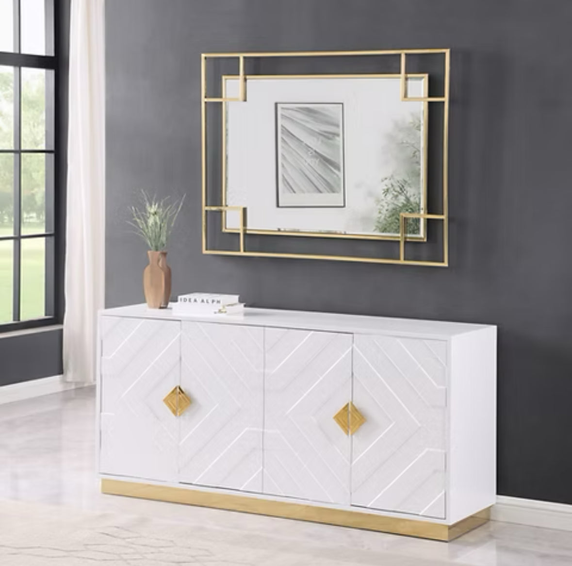 A-C13 Paros Console White