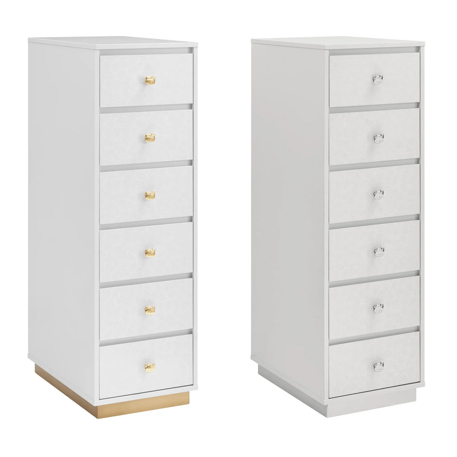 Hello Kitty SlayStation 6-Drawer Makeup Vanity Storage Unit