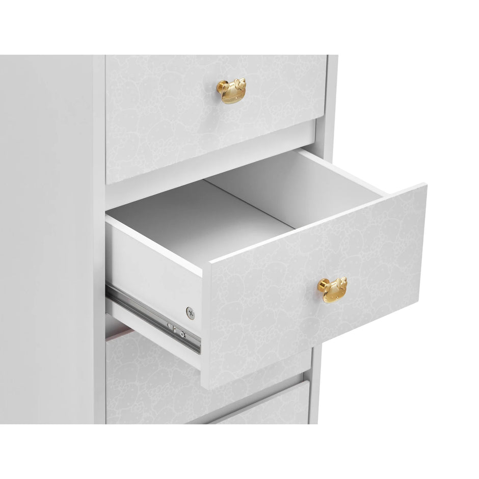 Hello Kitty SlayStation 6-Drawer Makeup Vanity Storage Unit