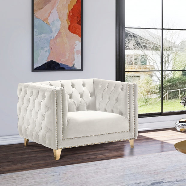 Michelle Velvet Chair