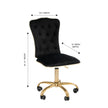 ELISE TUFTED VANITY CHAIR
