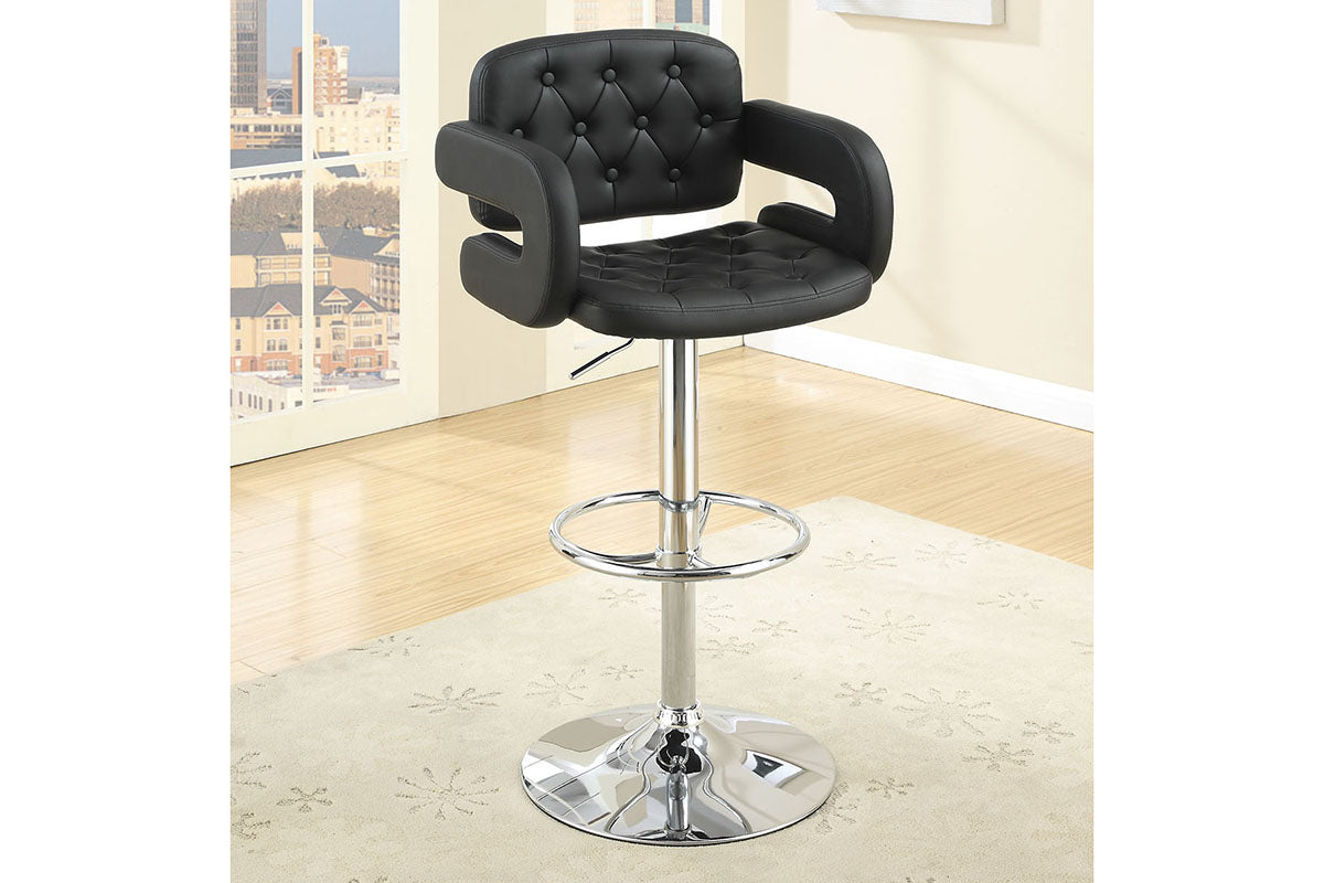 F1561 Black Barstool