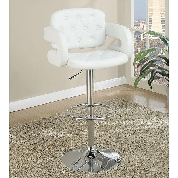 F1562 White Barstool