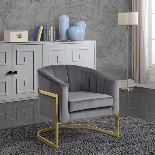 Carter Velvet Accent Chair