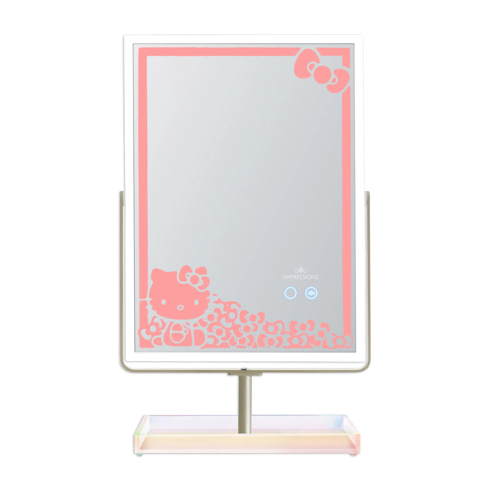 Hello Kitty RGB Makeup Mirror with Catchall Tray