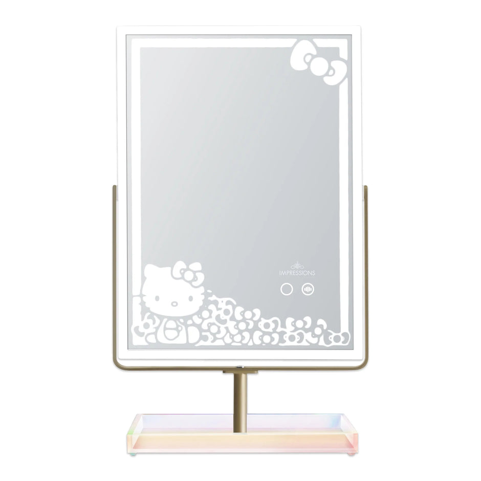 Hello Kitty RGB Makeup Mirror with Catchall Tray