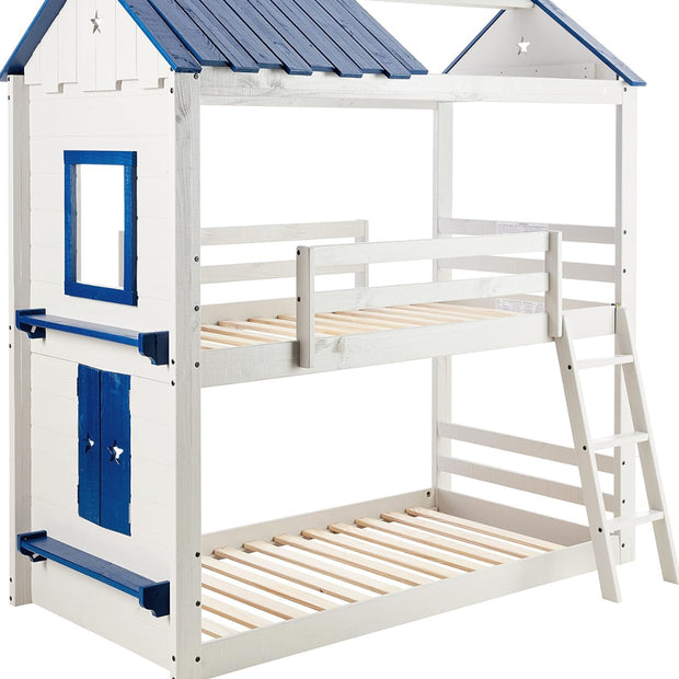 1580-TTLGB Twin/Twin Star Gaze Bunkbed