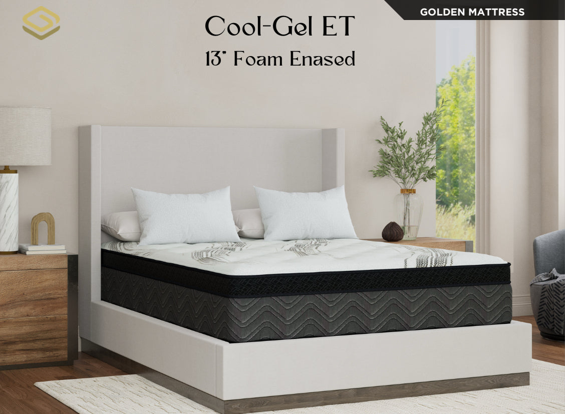 COOL-GEL EUROTOP 13” MATTRESS