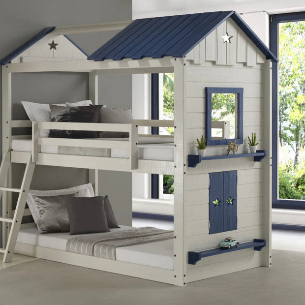 1580-TTLGB Twin/Twin Star Gaze Bunkbed