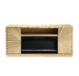 A-F05 Helios Gold Leaf Fireplace
