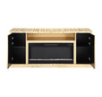 A-F05 Helios Gold Leaf Fireplace
