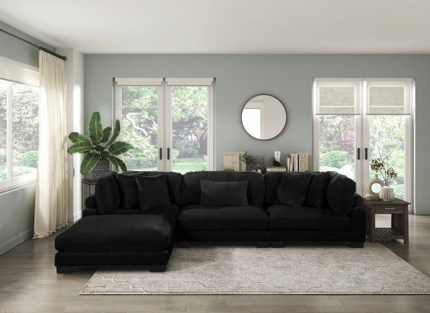 8555 4-Piece Modular Sectional with Ottoman