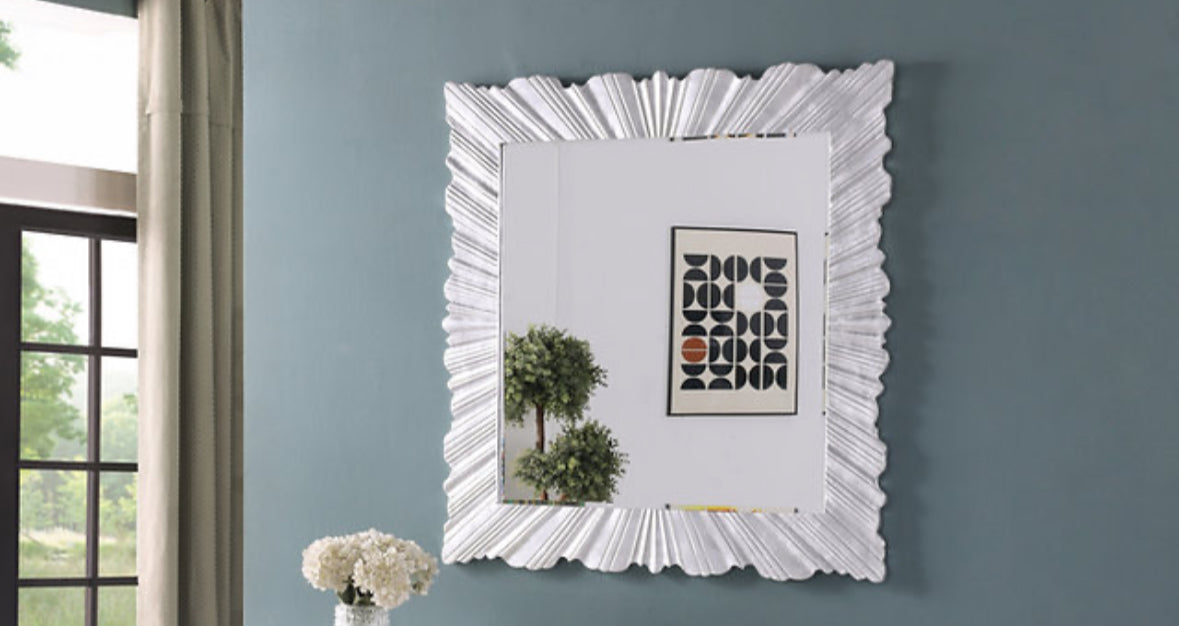 A-C10 Selene Silver Leaf Console