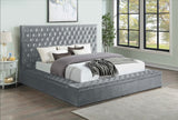 Cama Bliss de terciopelo negro