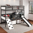 3006-TTDG Twin/Twin Activity Bunkbed