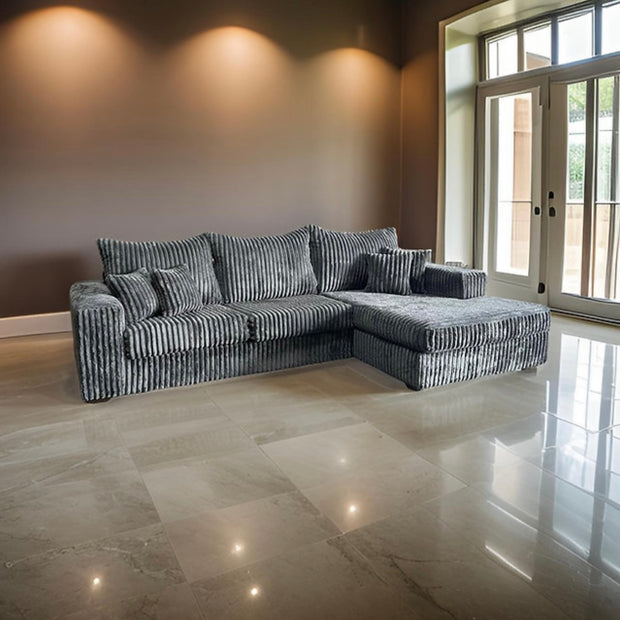 S335 Memphis Grey Sectional