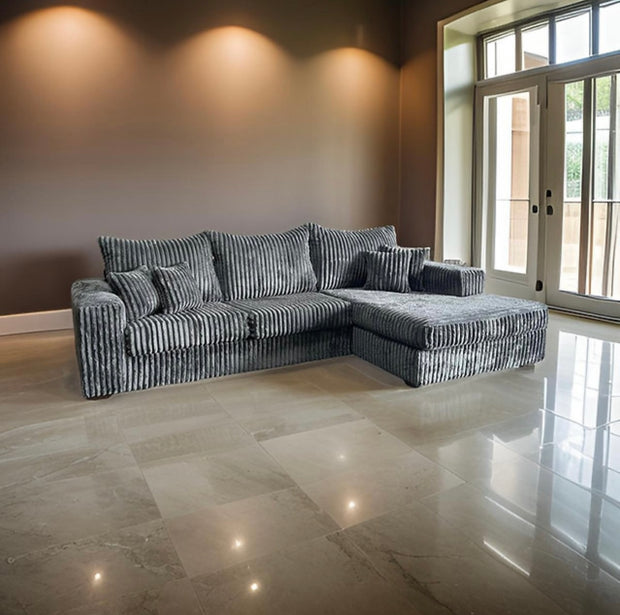 S335 Memphis Grey Sectional