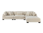 8555 4-Piece Modular Sectional with Ottoman