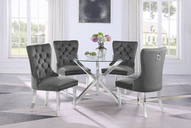 D300DT GREY DINING SET