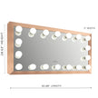 Starlight Wide Vanity Mirror