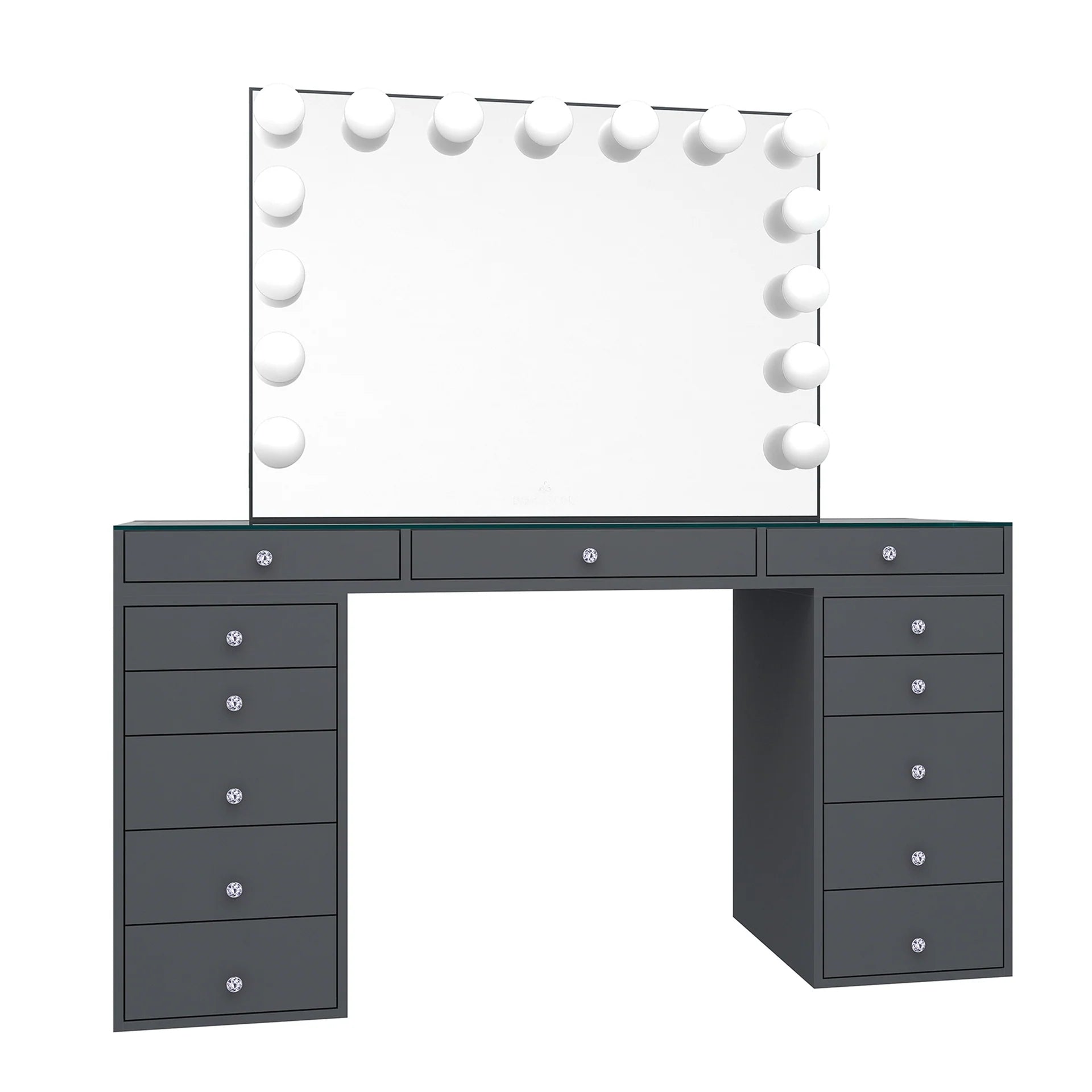 SlayStation Pro 2.0 Tabletop + Vanity Mirror + 5 Drawer Units Bundle
