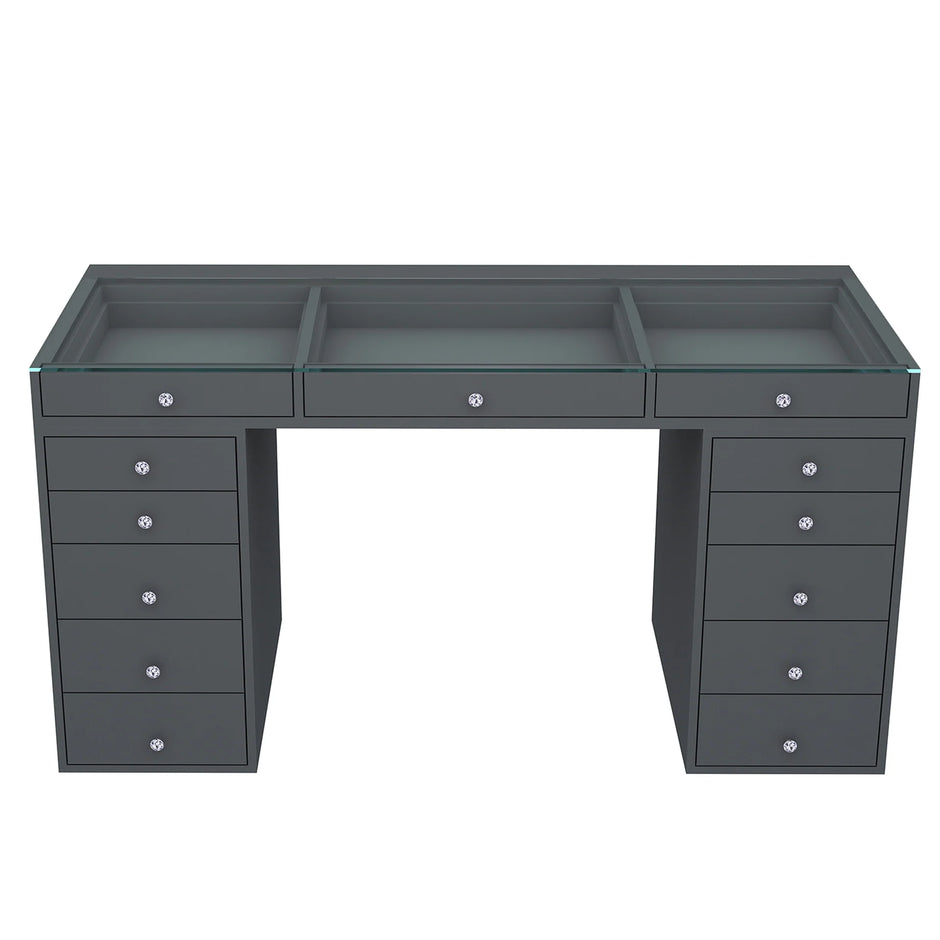 SlayStation Pro 2.0 Tabletop + Vanity Mirror + 5 Drawer Units Bundle