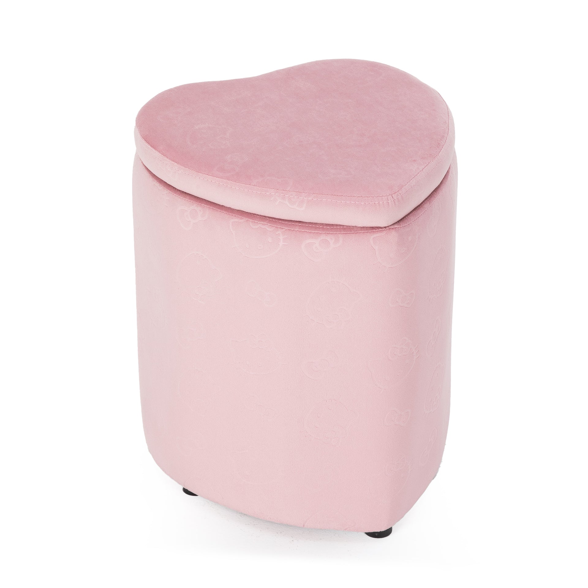 Hello Kitty® Heart Storage Vanity Ottoman