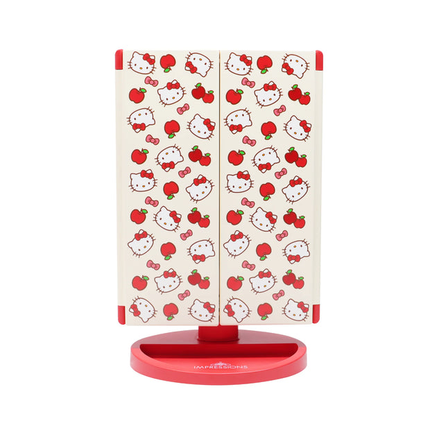 Hello Kitty Apples Trifold LED Makeup Mirror