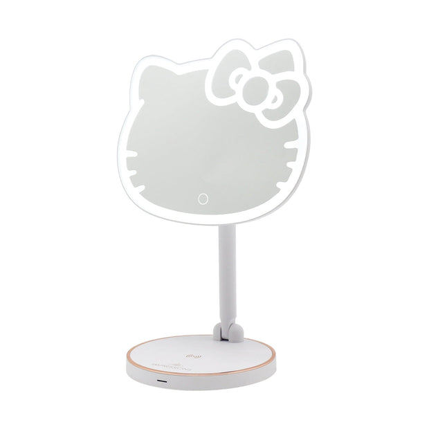 Espejo de maquillaje recargable LED de Hello Kitty