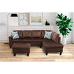 F09806B Sectional + Ottoman