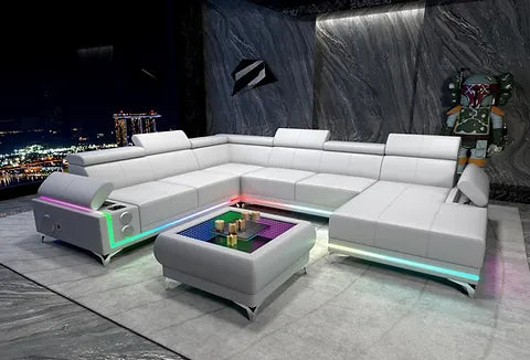 Optimus White Sectional