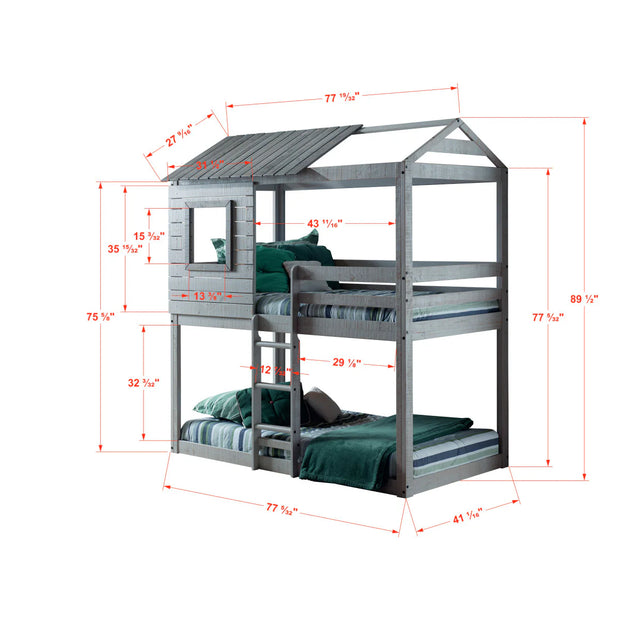 1370-TTLG_1370-DB/DP Deer Blind Bunk Loft With Tent Kit