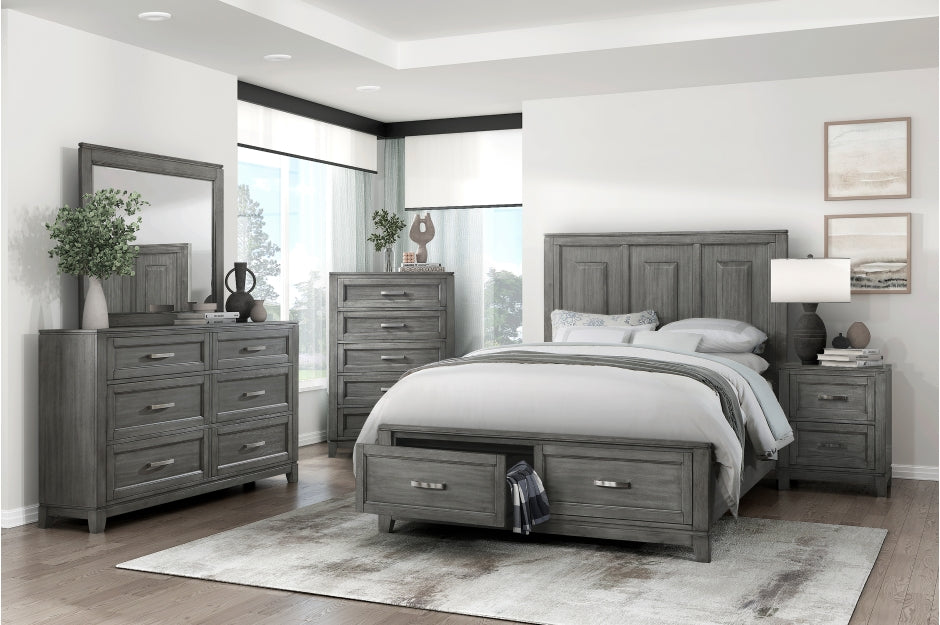 1450 Garretson Grey Bedroom Set