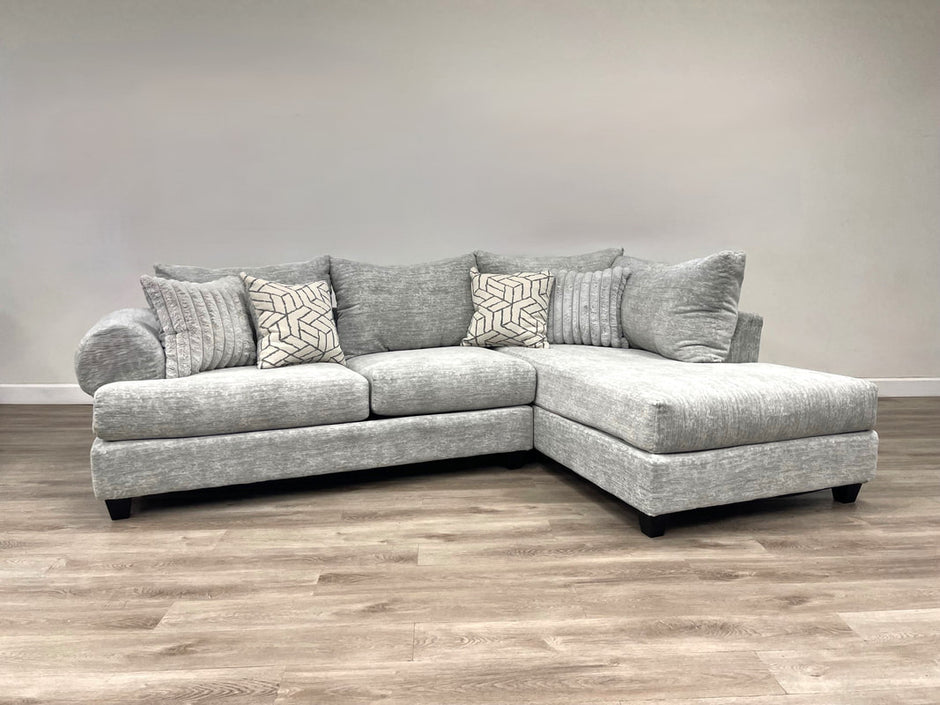 910 Grey Sectional