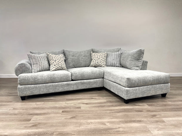 910 Grey Sectional