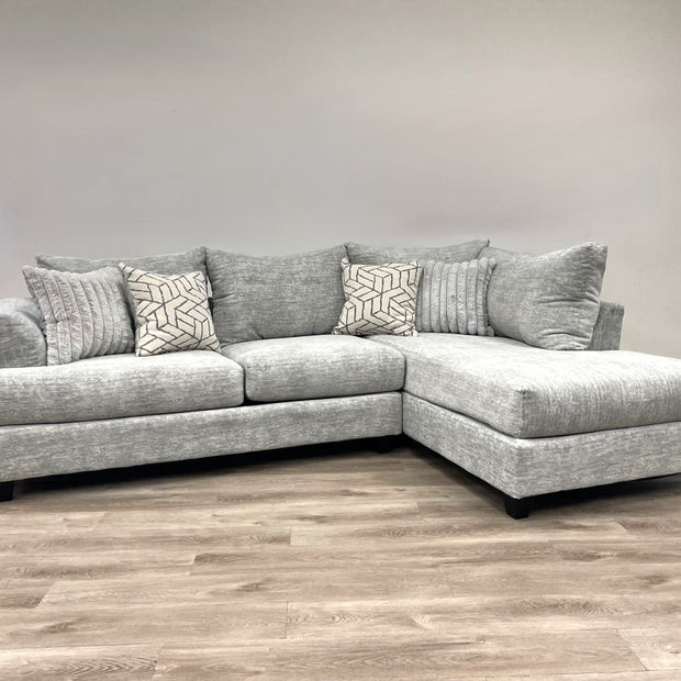 910 Grey Sectional